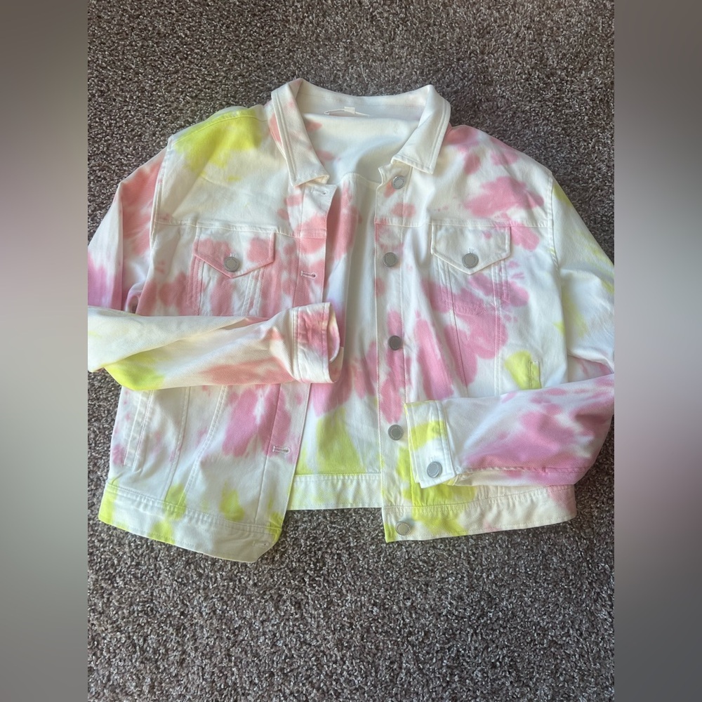 Adyson Parker tye dye jacket